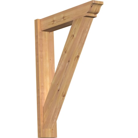 Traditional Smooth Traditional Outlooker, Western Red Cedar, 5 1/2W X 26D X 34H